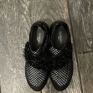 Guardani metallic/black sneakers